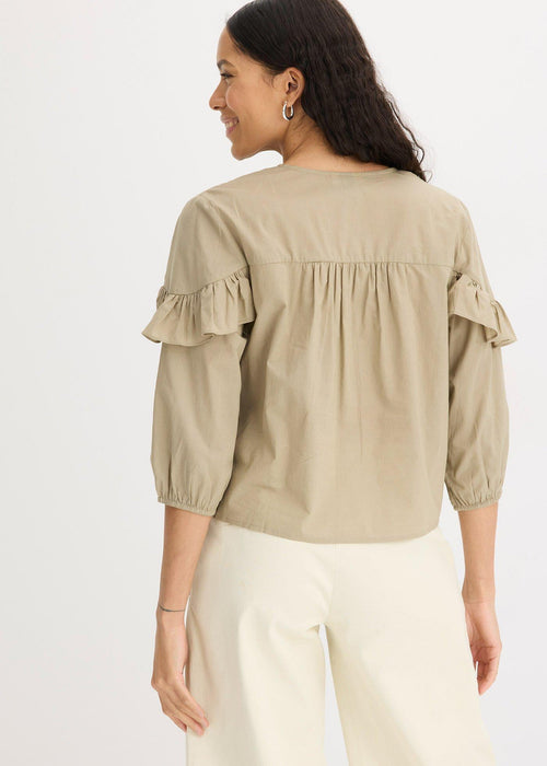 Lagana bluza s volanima