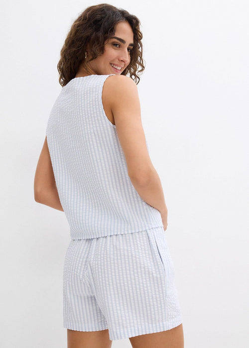 Bluza bez rukava od pamuka