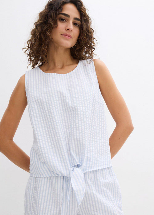 Bluza bez rukava od pamuka