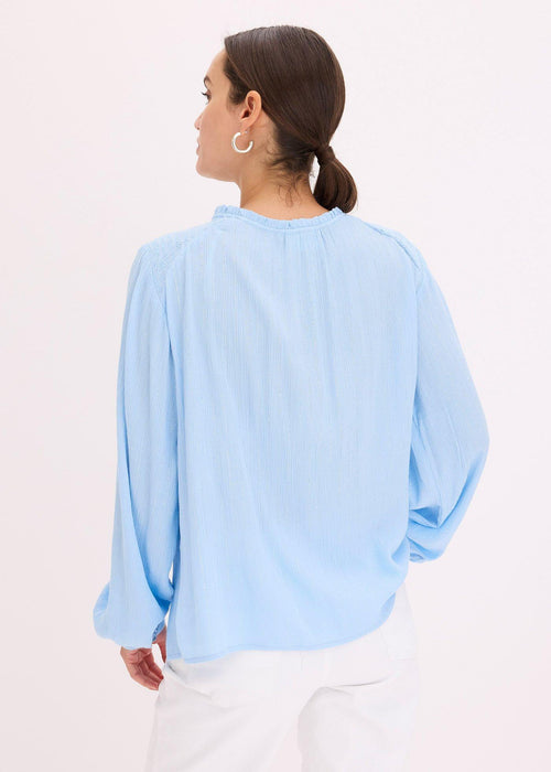 Bluza s metaliziranim prugama