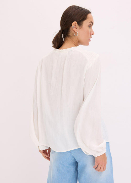Bluza s metaliziranim prugama