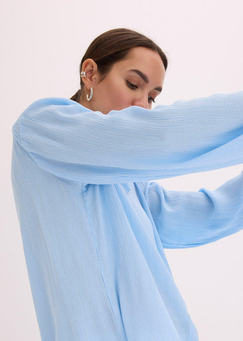 Bluza s metaliziranim prugama