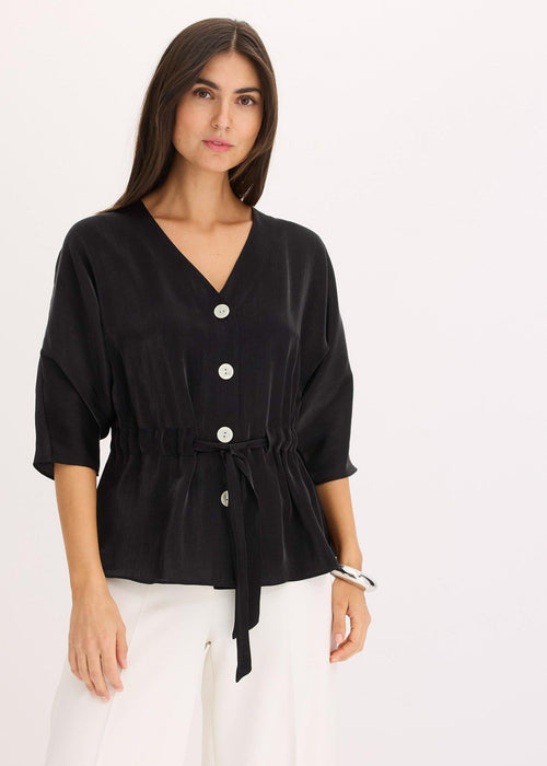 Bluza s trakom za vezanje