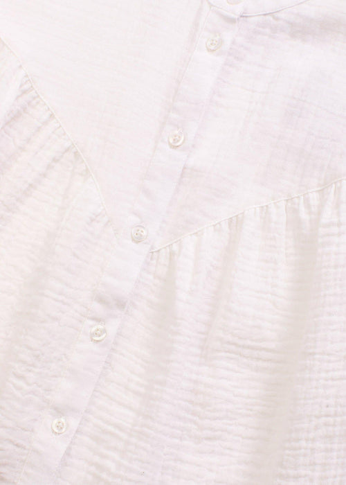 Bluza s kratkim rukavima od muslina