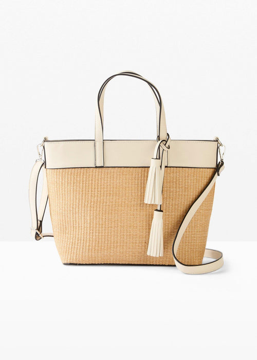 Shopper torba u izgledu slame