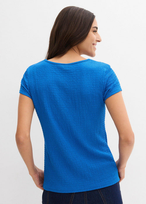 T-shirt majica od krepa sa strukturom