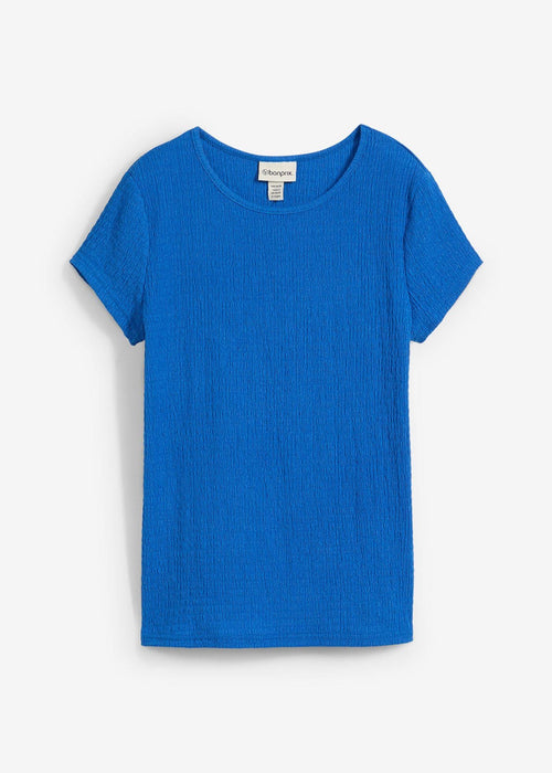 T-shirt majica od krepa sa strukturom