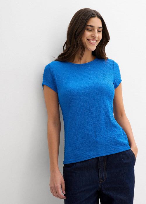 T-shirt majica od krepa sa strukturom