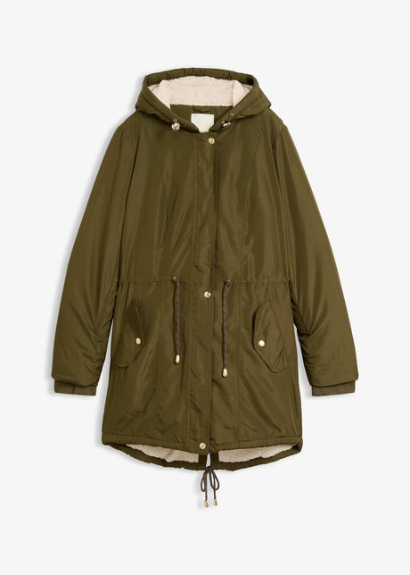 Parka s teddy podstavom